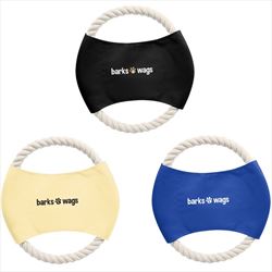 HH80025 Pet Rope Disc Toy With Custom Imprint